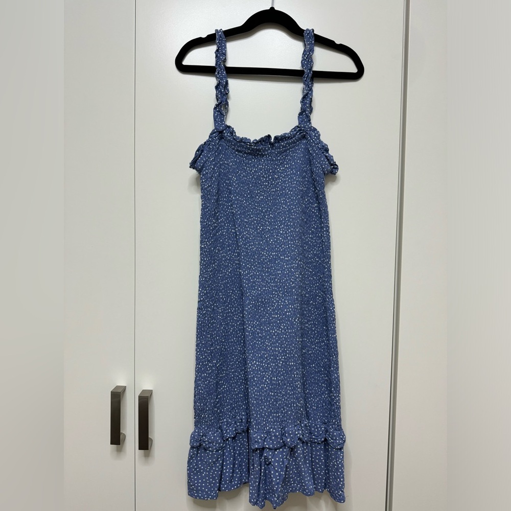 WOMENS SMOCKED DRESS